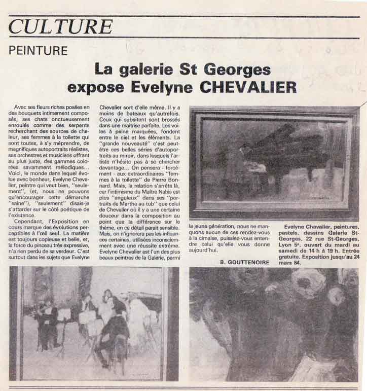 Presse Evelyne Chevalier